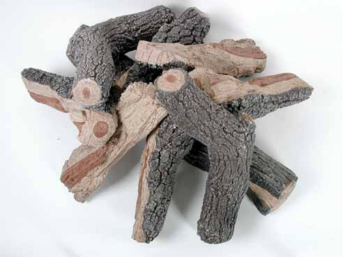 Bark/Split FirePit Log Stacks