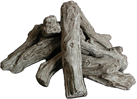 Bark/Split FirePit Log Stacks
